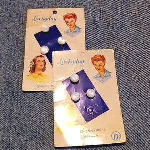 Lucky Lady Vintage Buttons